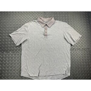 Merrell Polo Shirt Adult 2XL XXL Gray Short Sleeve Active Casual Outdoor Men's